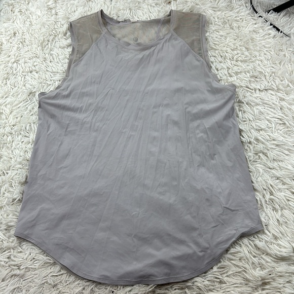 🔥$SALE$🔥 Lululemon Airy Breakaway Tank Chrome - Picture 1 of 5